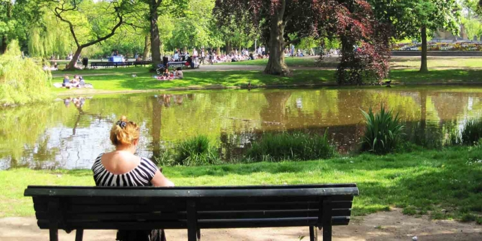 Gökdelenlere meydan okuyan şehir parkları