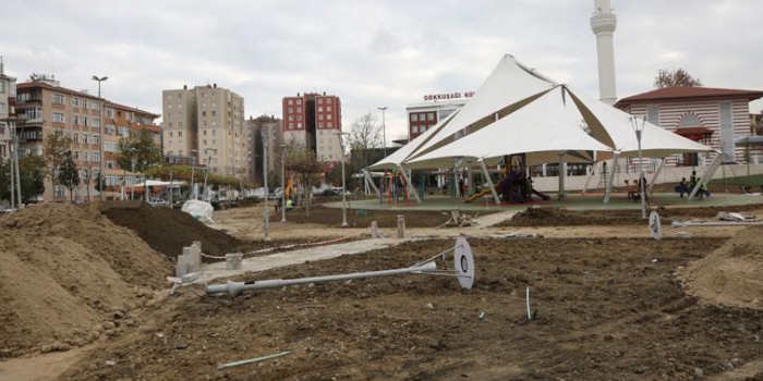 Güngören Park'ta yenileme çalışmaları başladı