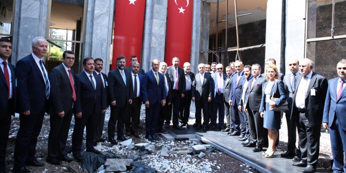 GYODER TBMM'nin onarımına başladı