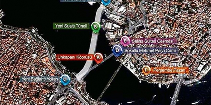Haliç Su Altı Karayolu Tüneli'nin detayları belli oldu