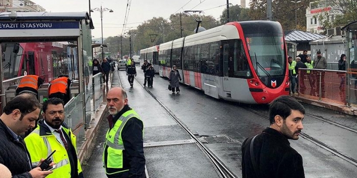 İstanbul'da son 2 g&uuml;nde 3 tramvay kazası