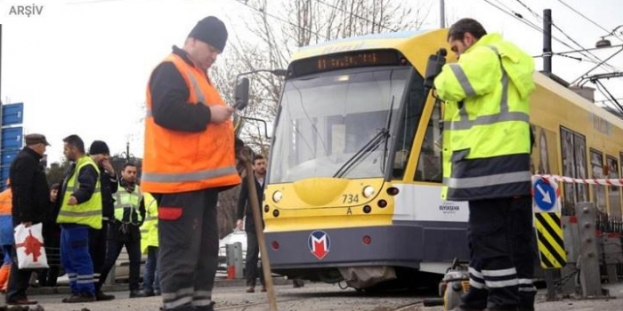 İstanbul'da son 2 g&uuml;nde 3 tramvay kazası