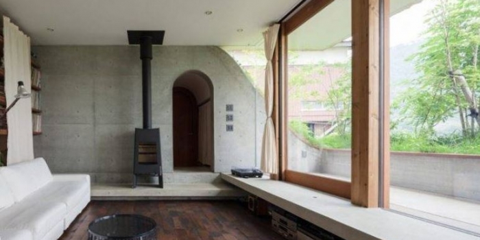 Japon mimardan mini yeşil site