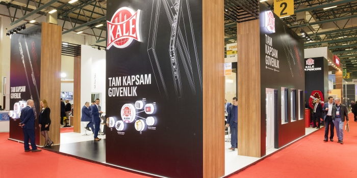 Kale Kilit yeni ürünleriyle Pencere Fuarı'nda