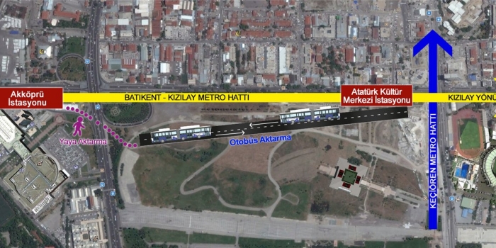 Keçiören metrosu 5 Ocak'ta açılıyor