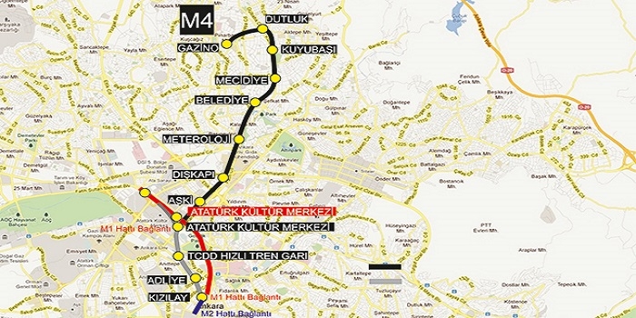 Keçiören metrosu 5 Ocak'ta açılıyor