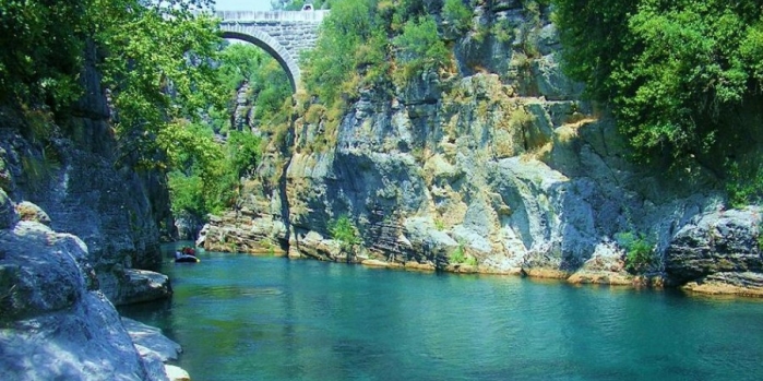 Köprülü Kanyon nerede?