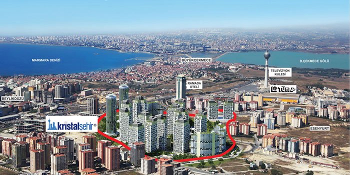 Kristal Şehir satılık sahibinden