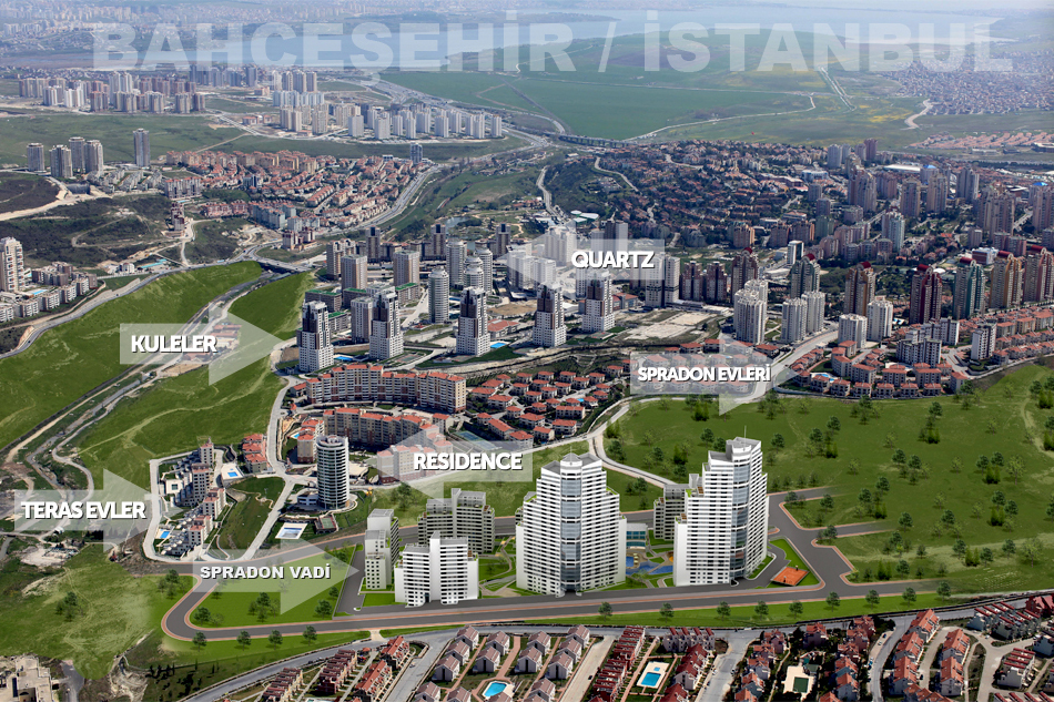 Spradon Teras Evler nerede yapılacak? Spradon Teras Evler nerede yapılacak?