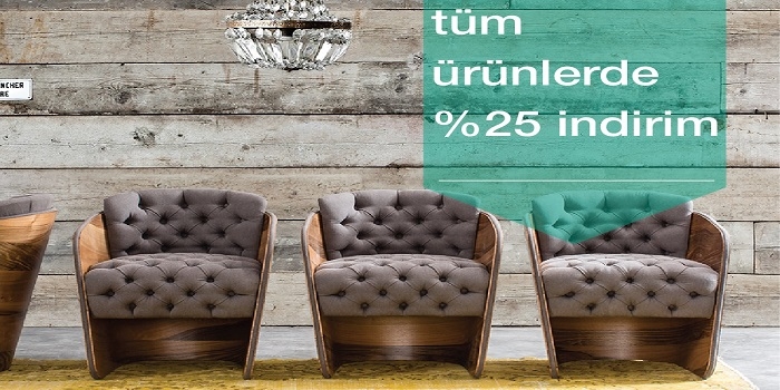 Loda Mobilya'da yüzde 25 indirim kampanyası
