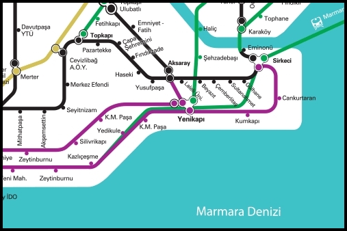 Aksaray Yenikapı Metrosu Aksaray Yenikapı Metrosu