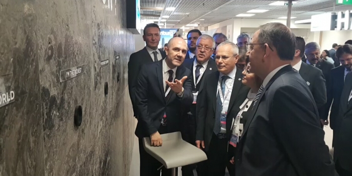 MIPIM'e Türk doğal taşı damga vurdu
