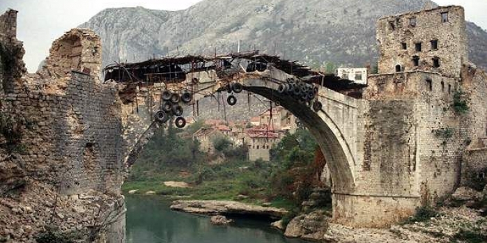 Mostar Köprüsü nerede?
