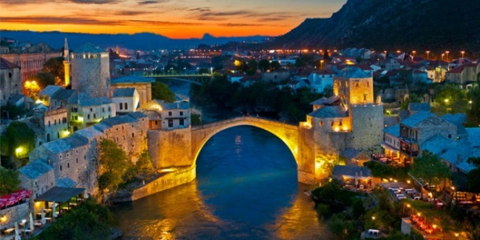 Mostar Köprüsü nerede?