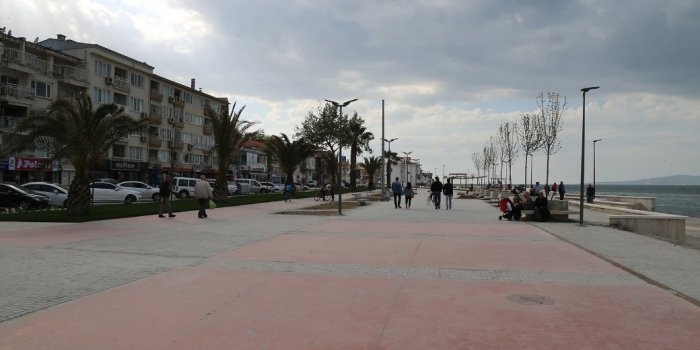 Mudanya Sahil Düzenleme Projesi'nde çalışmalar devam ediyor