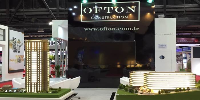 Ofton İnşaat Cityscape 2015 Dubai Fuarı'nda