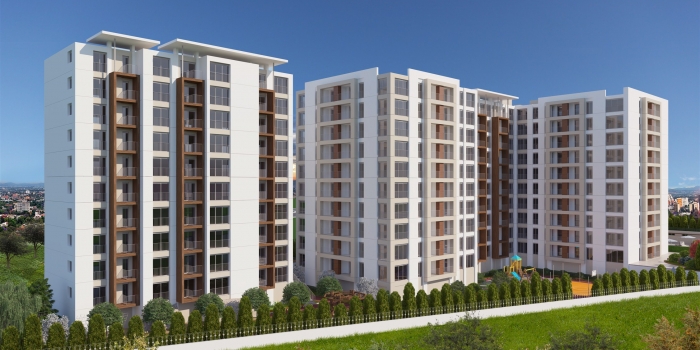 Ondörtüç Pendik'te kaba inşaat bitti