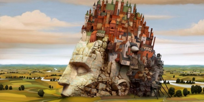  Sürrealist ressam Jacek Yerka'nın fantastik dünyası