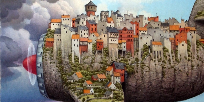 Sürrealist ressam Jacek Yerka'nın fantastik dünyası