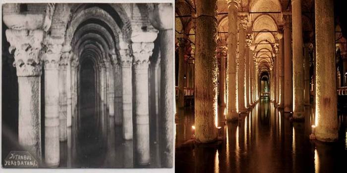 Tarihi fotoğraflarla İstanbul'un yapıları