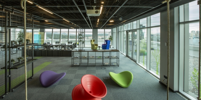 TeamFores'ten dinamik ofis tasarımı