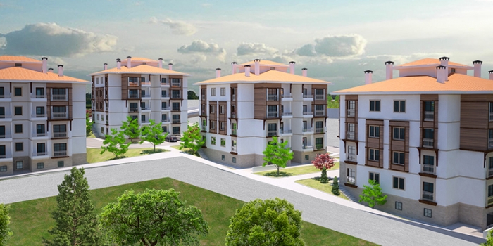 Toki'den Konya Bozkır'a 112 konut