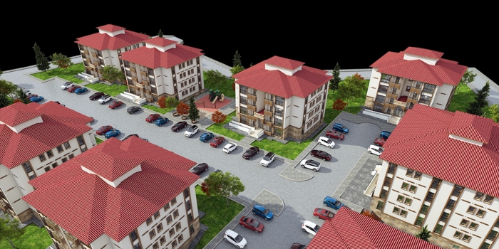 TOKİ Kırşehir Akpınar'a 141 konut inşa edecek