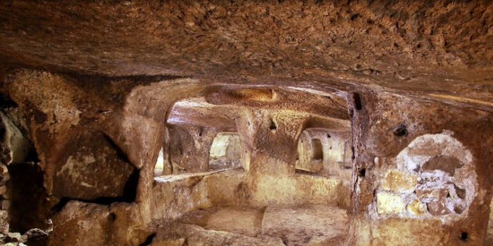 TOKİ'nin Nevşehir'de bulduğu yer altı şehri