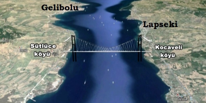 Tüm detayları ile Çanakkale Köprüsü ve güzergahı