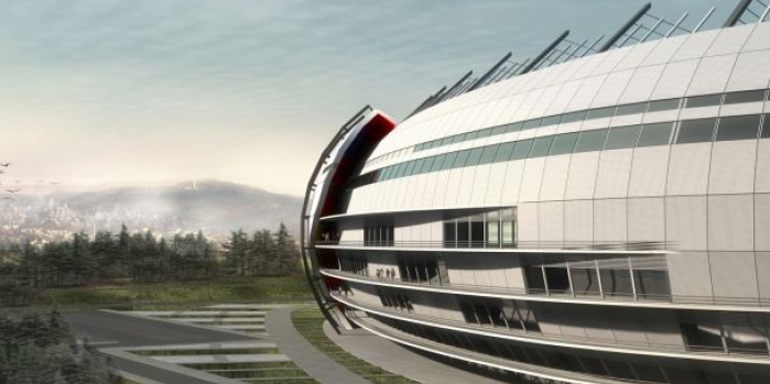 Türkiye'nin ilk ekolojik stadyumunda sona yaklaşılıyor