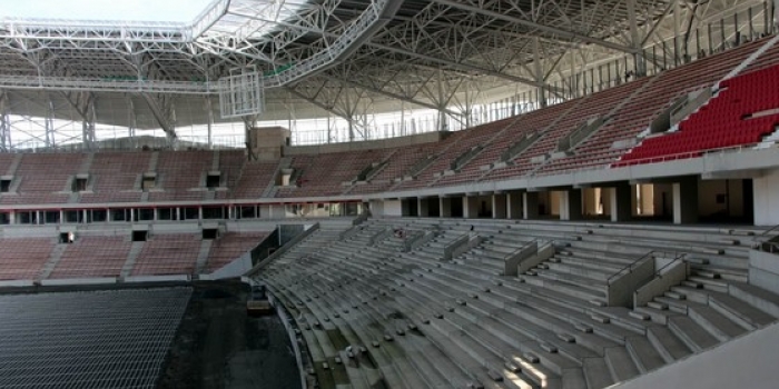 Türkiye'nin Nou Camp'ı Samsun'da yükseliyor