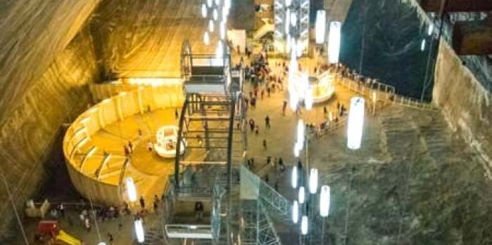 Tuz madeni eğlence merkezine dönüşürse