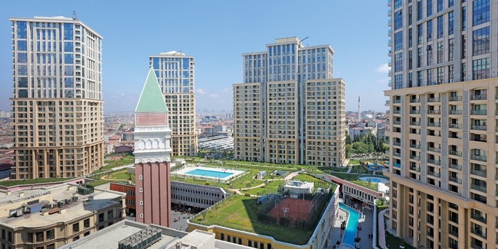 Venezia Mega Kiptaş Konutları Gaziosmanpaşa'da yükseliyor