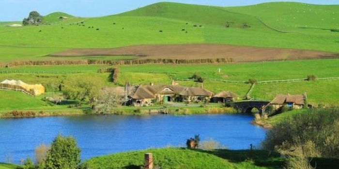 Yüzüklerin Efendisi serisinin Hobbit Köyü: Hobbiton